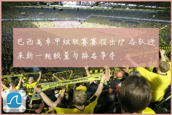 巴西高卓甲组联赛赛程出炉 各队迎来新一轮较量与排名争夺